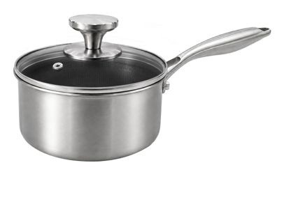 Cratiță din oțel inoxidabil cu 3 straturi și capac – Grünberg (Model GR9716C) Cod produs: GR9716C