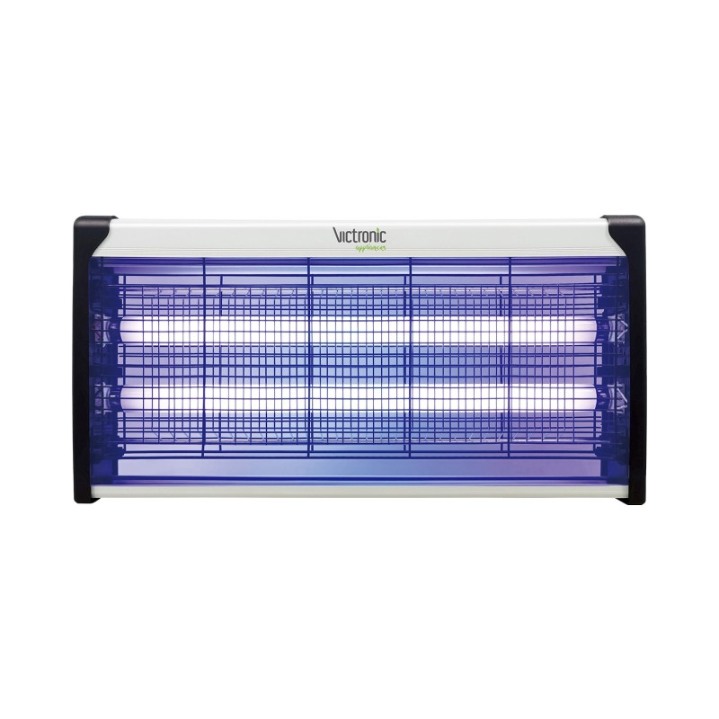 Aparat anti-insecte, 49.20x26.20x7 cm, 2 tuburi UV, 2x15W, 80mp, Victronic AT30 thumbnail 2