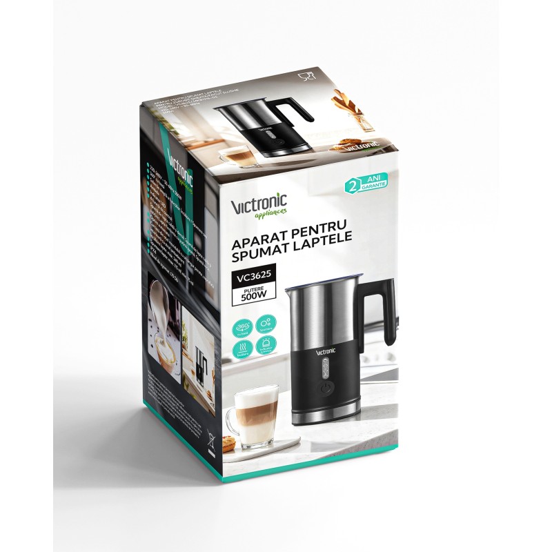 Aparat electric for spumarea laptelui, 500W, Victronic VC3625  - Victronic thumbnail 2