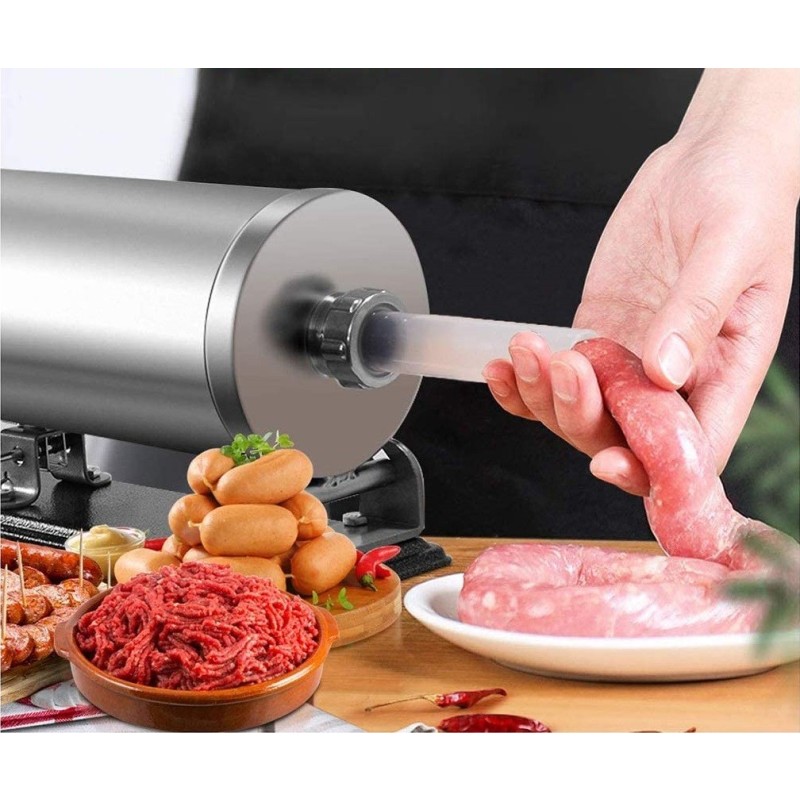 Aparat for umplut carnati, Stainless Steel, orizontal, 3 kg, Grunberg GR3182 thumbnail 3