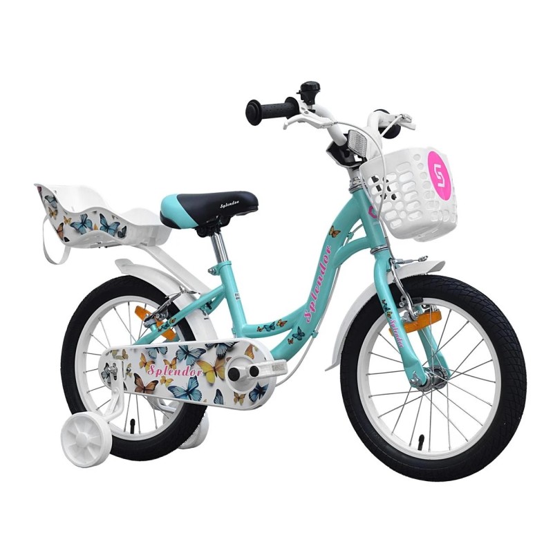Bicycle for children, 12“, Splendor BIC12AQUA (turcoaz) - Victronic