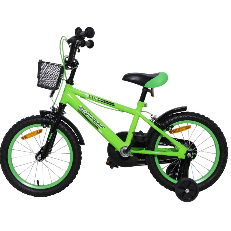 Bicicleta pentru copii, 12“, Splendor BIC12V (verde) thumbnail 8