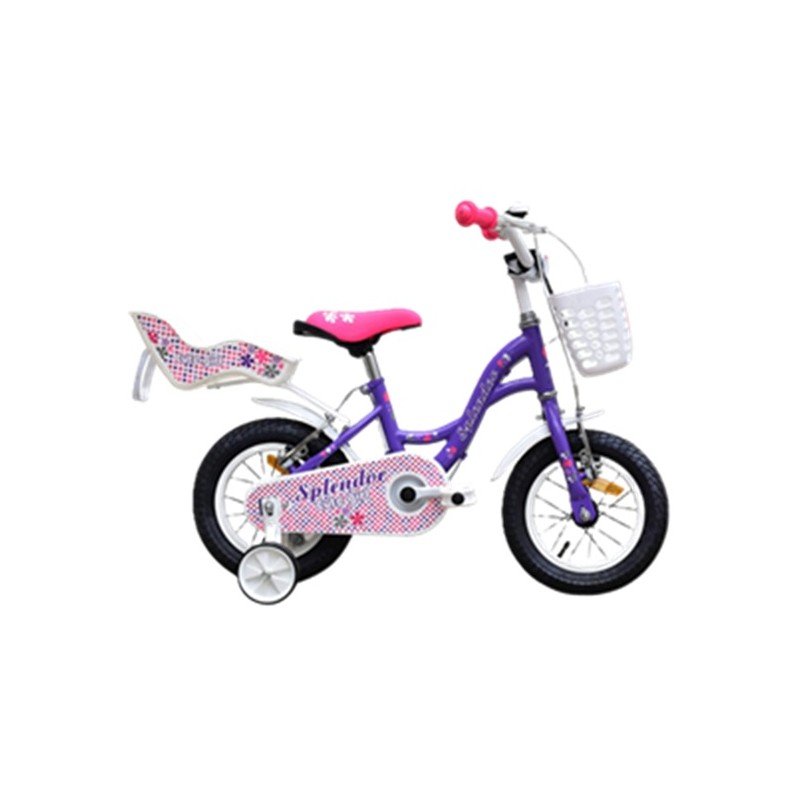 Bicicleta pentru copii, 14”, Splendor BIC14MOV thumbnail 2