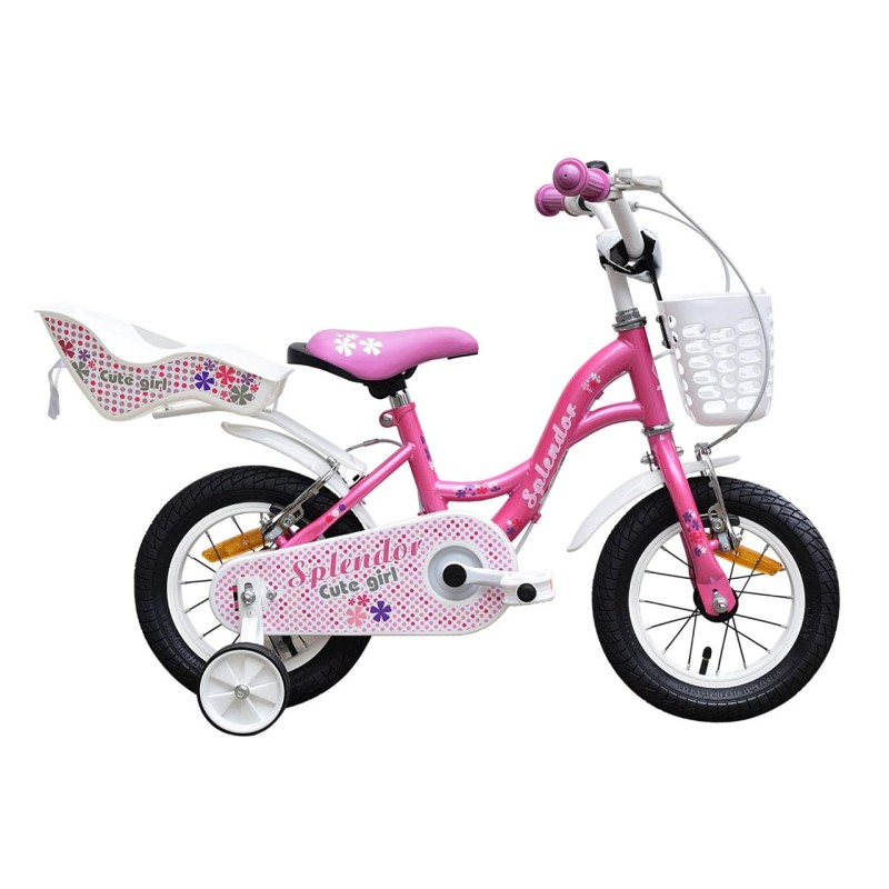 Bicycle for children, 16“, Splendor BIC16ROZ (pink) - Victronic thumbnail 3