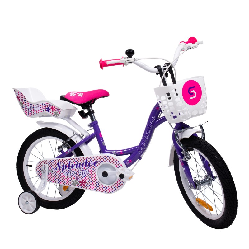 Bicicleta pentru copii, 18“, Splendor BIC18MOV (mov)
