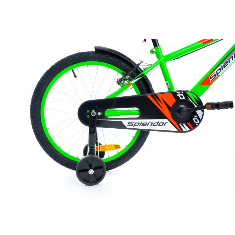 Bicicleta pentru copii, 18“, Splendor BIC18V (verde+negru) thumbnail 10
