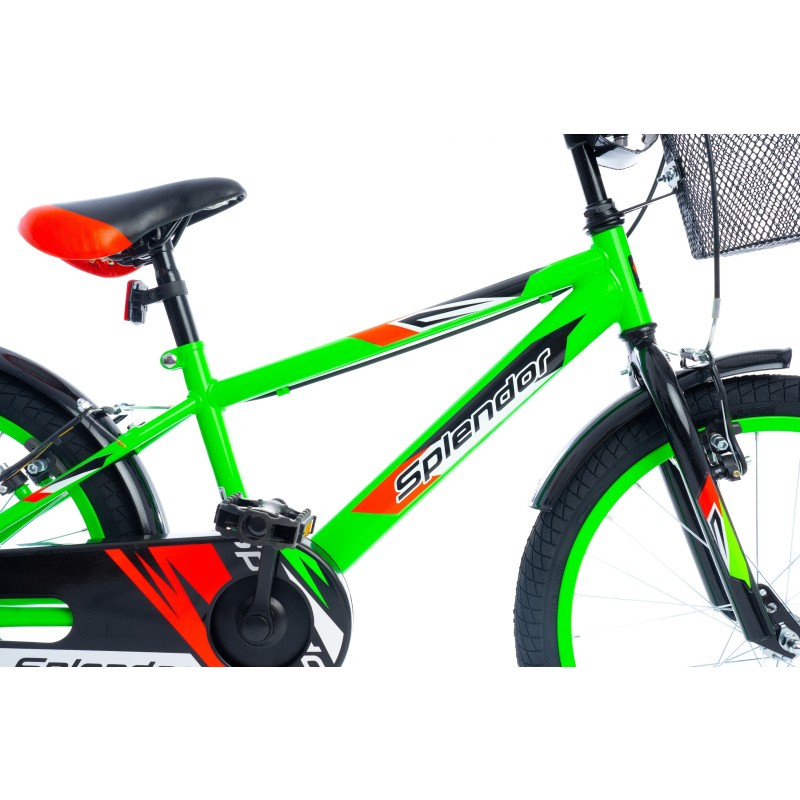 Bicicleta pentru copii, 18“, Splendor BIC18V (verde+negru) thumbnail 9