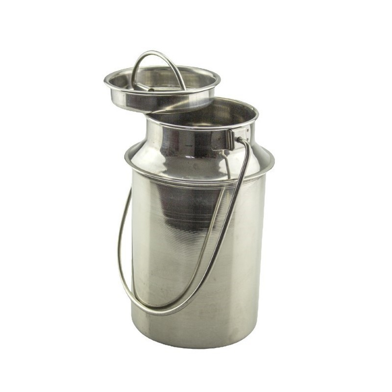 Bidon Stainless Steel, with lid and maner, for storage lapte, miere or ulei, 11.50 l, Grunberg IRL120 thumbnail 5