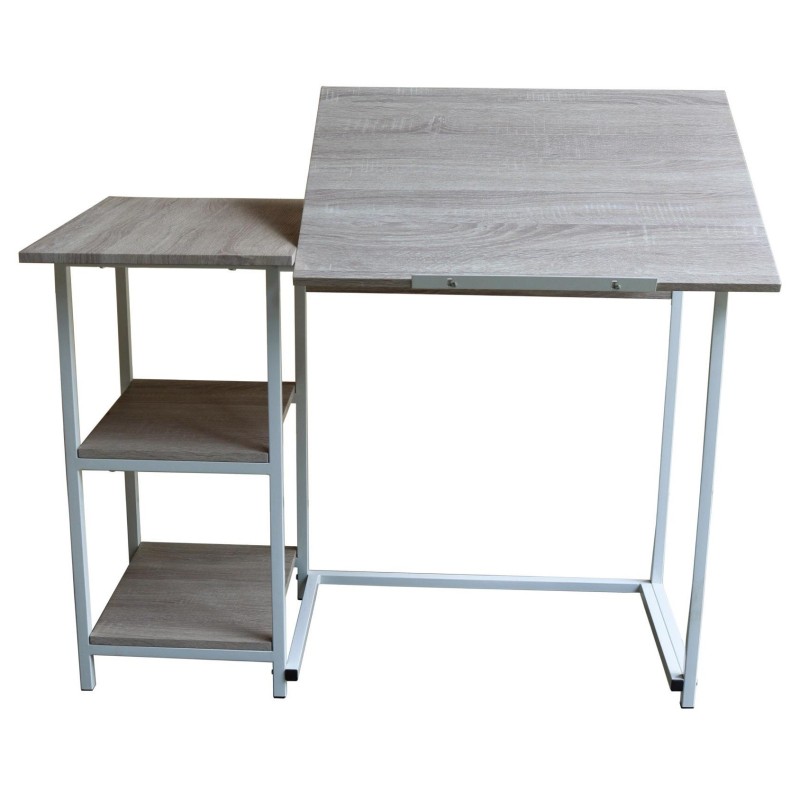 Birou metal si MDF, 110 x 55 x 75 cm, Blueberg CT3186 thumbnail 4