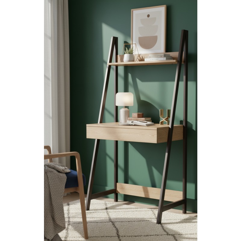 Birou metal si PAL, 47 x 42 x 146.50 cm, Blueberg CT1626A thumbnail 2