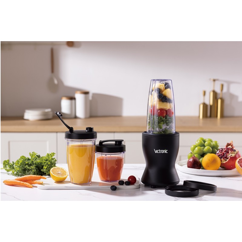 Blender multifunctional with 3 cani , 300 W , 0.295, 0.473 and 0.532 l , Victronic VC3628