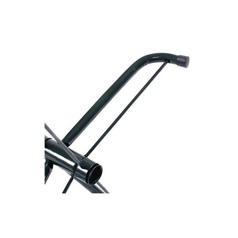 Brad artificial 150 cm, pin bogat cu varfuri albe, suport metalic, A2 thumbnail 2