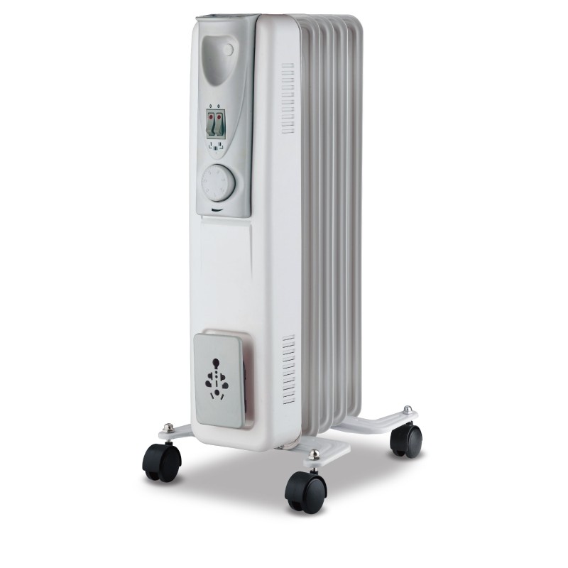 Calorifer electric with ulei, 5 elementi, with termostat, 3 trepte of putere, max 1000 W, Victronic VC5 - Victronic