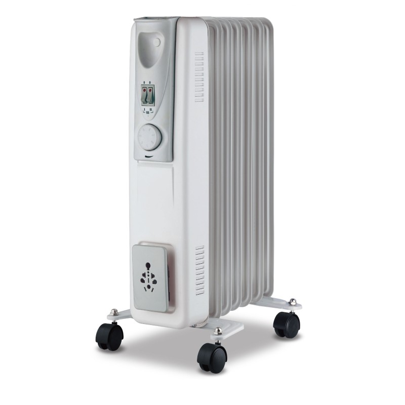 Calorifer electric with ulei, 7 elementi, with termostat, 3 trepte of putere, max 1500 W, Victronic OFR7 - Victronic