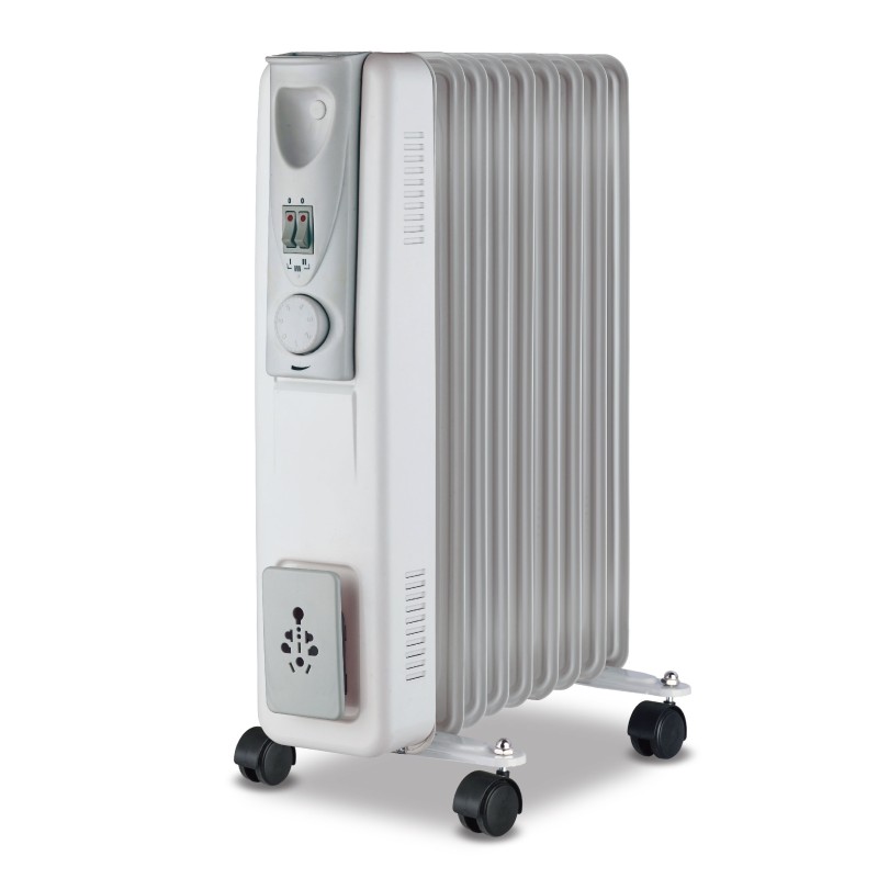 Calorifer electric cu ulei, 9 elementi, cu termostat, 3 trepte de putere, max 20...