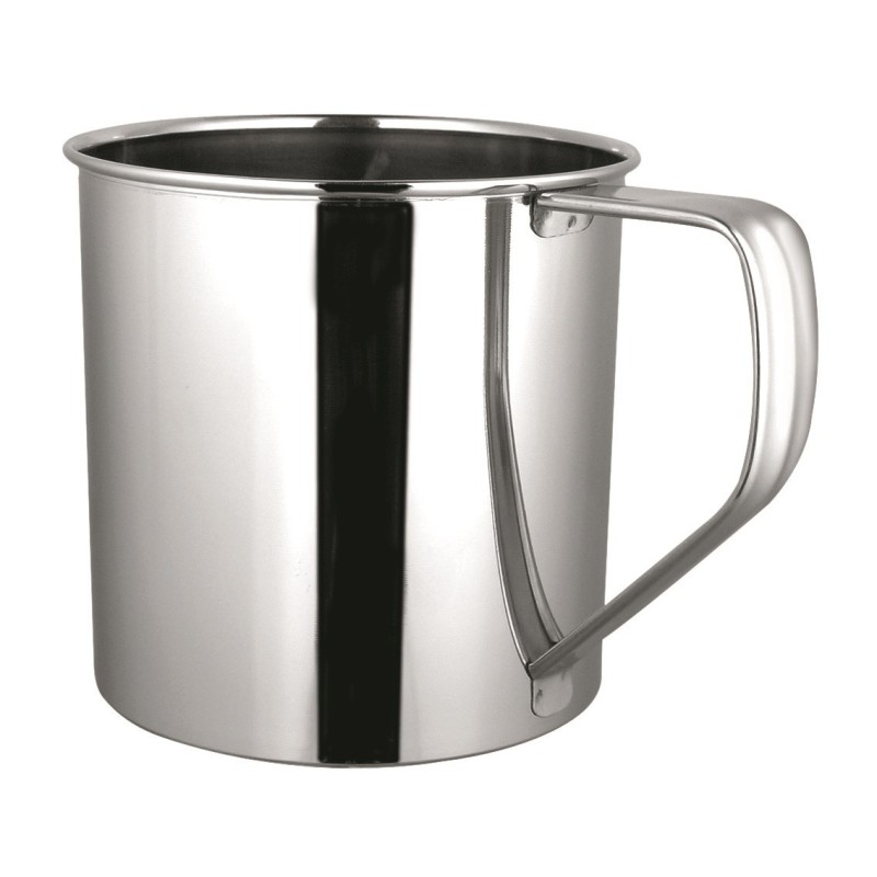 Mug Stainless Steel , 12 cm , 1200 ml , Grunberg IM12