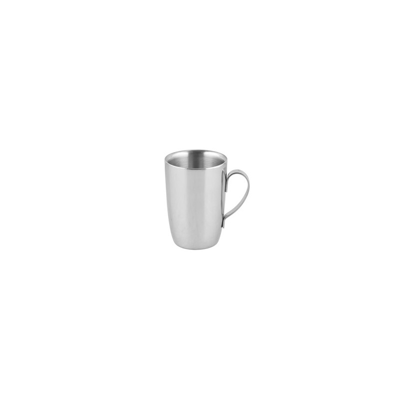 Mug Stainless Steel, with double wall, 250 ml, Grunberg ICI250