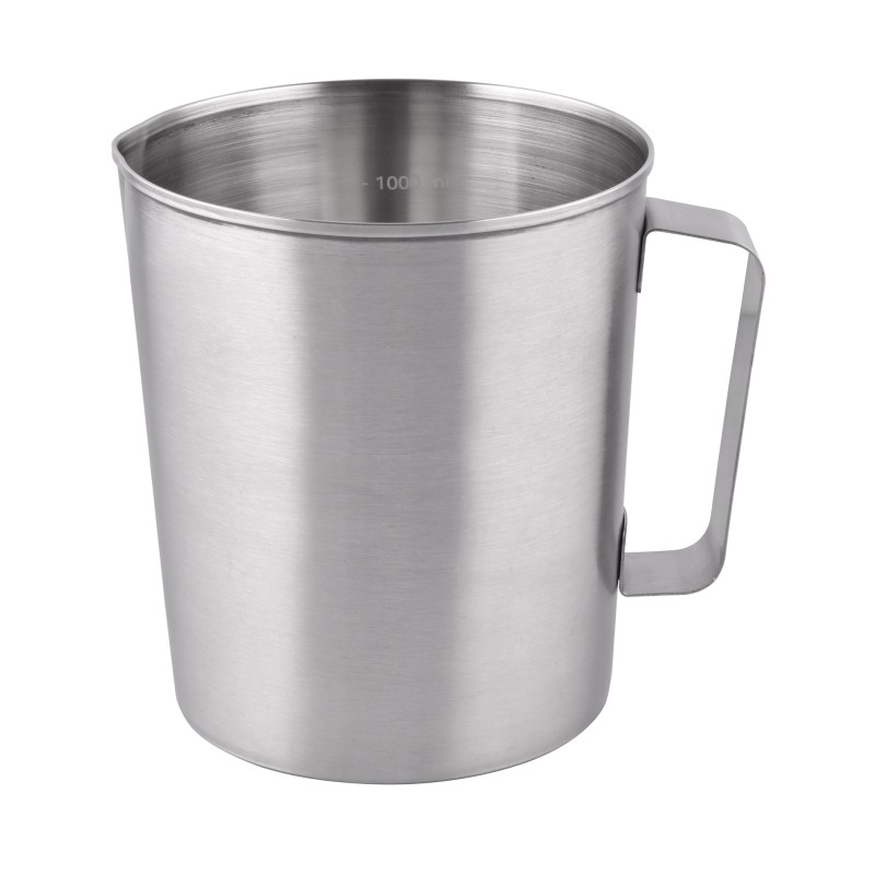 Cana din inox, gradata, Ø 12 x 13.50 cm, 1200 ml, Grunberg ICM12