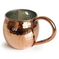 Mug/mug Stainless Steel, with maner and  coating exterior with aspect of cupru, Ø 9 x 9 cm, 475 ml, “Moscow Mule Mug”, Grunberg IMM04 thumbnail 2