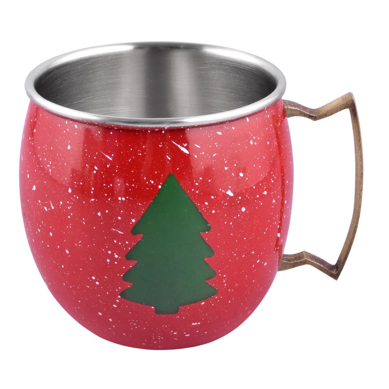Mug/mug Stainless Steel, with coating exterior multicolor, Ø 9 x 9.50 cm, 550 ml, Grunberg IGR6308 thumbnail 3