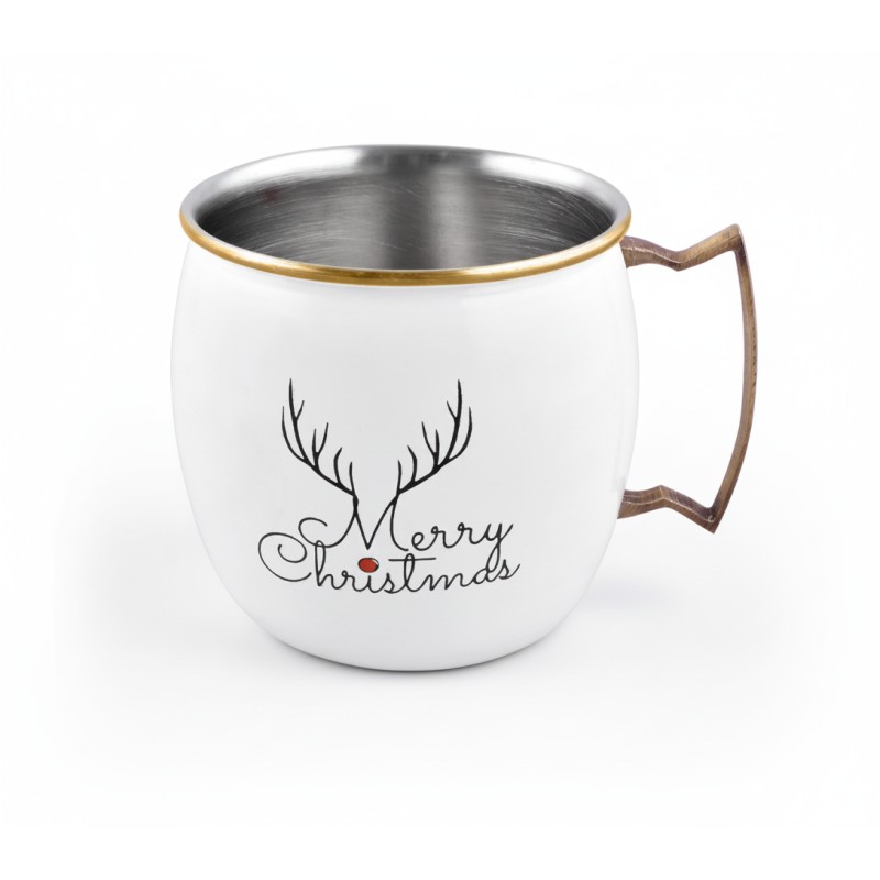 Mug/mug Stainless Steel, with coating exterior multicolor, Ø 9 x 9.50 cm, 550 ml, Grunberg IGR6308 thumbnail 4
