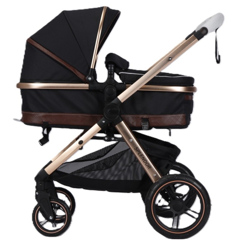 Carucior multifunctional 2 in 1, suspensii, roti EVA, maner reversibil, parasola... thumbnail 2