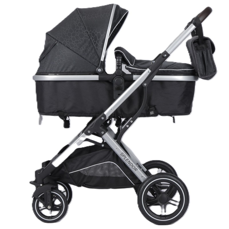 Carucior multifunctional 2 in 1, suspensii, roti EVA, maner reversibil, parasola... thumbnail 2