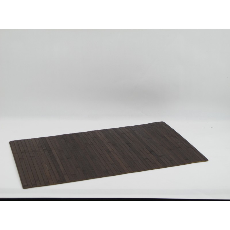 Carpet rectangular, Bamboo and cauciuc, 50 x 120 cm, Grunberg BM027/MARO (brown)