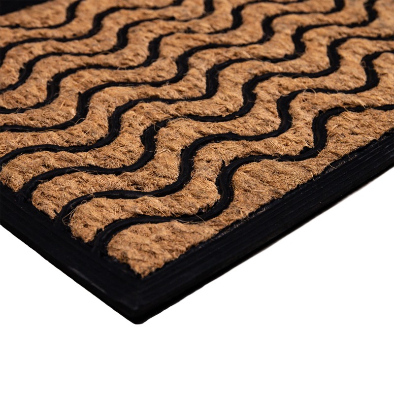 Covoras intrare, din cauciuc and fibre cocos, rectangular, 40 x 60 cm, Grunberg IDM40601 (various modele) thumbnail 2