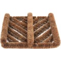 Covoras intrare, tip perie din fibre cocos and fir metalic, rectangular, 30 x 35 cm, Grunberg IDM40618 thumbnail 2