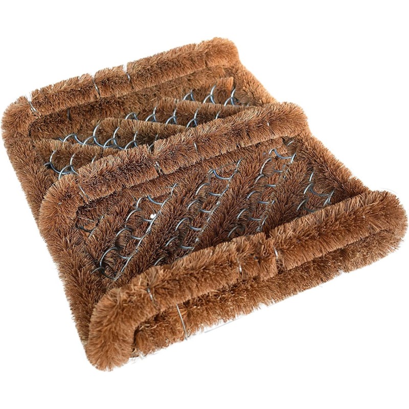Covoras intrare, tip perie din fibre cocos and fir metalic, rectangular, 30 x 35 cm, Grunberg IDM40618 thumbnail 6