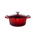 Pot with lid, Cast Iron emailata, 2.85 l, 22 cm, Grunberg GR8622 thumbnail 2