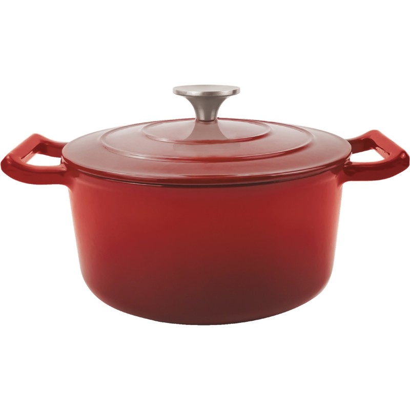 Pot with lid, Cast Iron emailata, 2.85 l, 22 cm, Grunberg GR8622 thumbnail 7