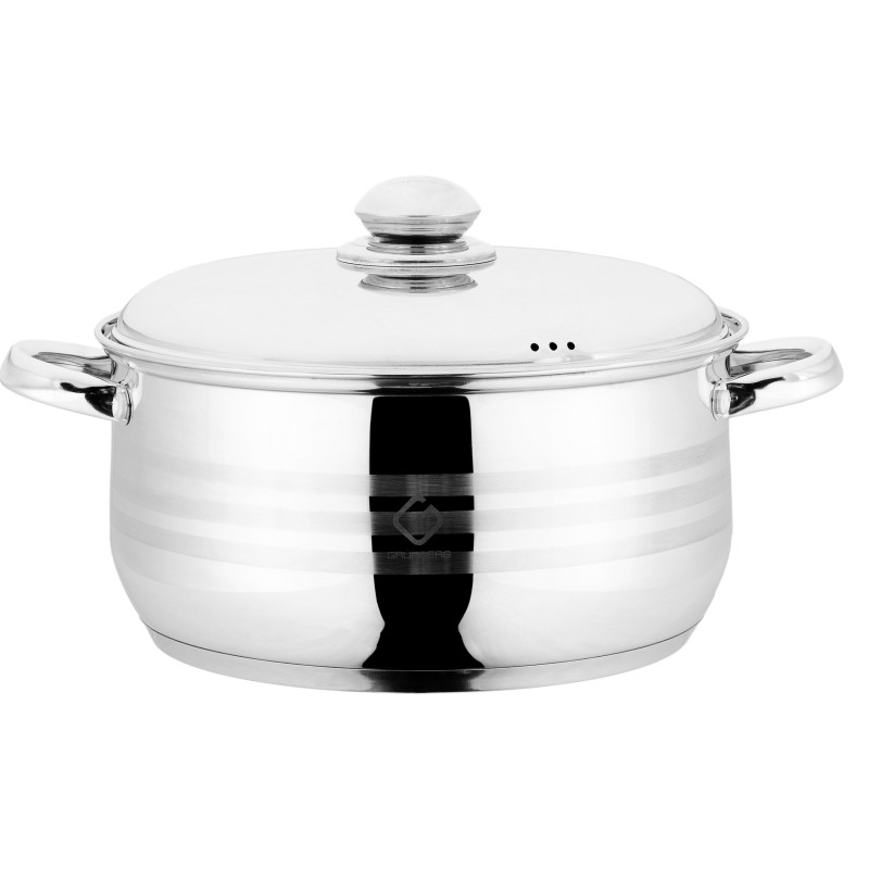 Pot Stainless Steel with lid Stainless Steel , 26 cm , 6.70 l, Grunberg GR1926 thumbnail 2