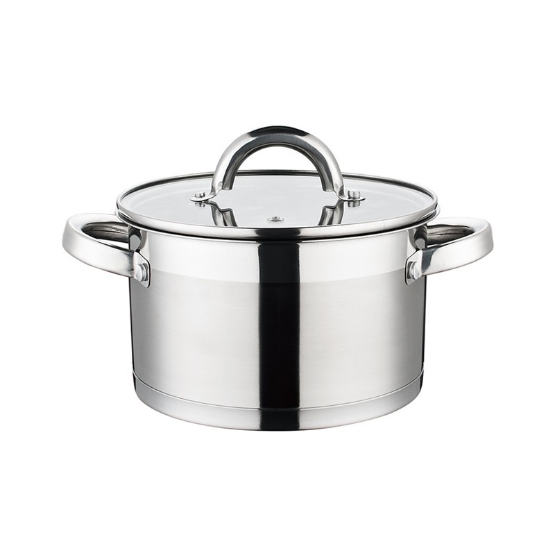 Pot Stainless Steel, with glass lid, 18 cm, 2.60 l, Grunberg GR7018 thumbnail 5