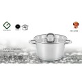 Pot Stainless Steel, with glass lid, 28 cm, 8.20 l, Grunberg GR6228 thumbnail 2