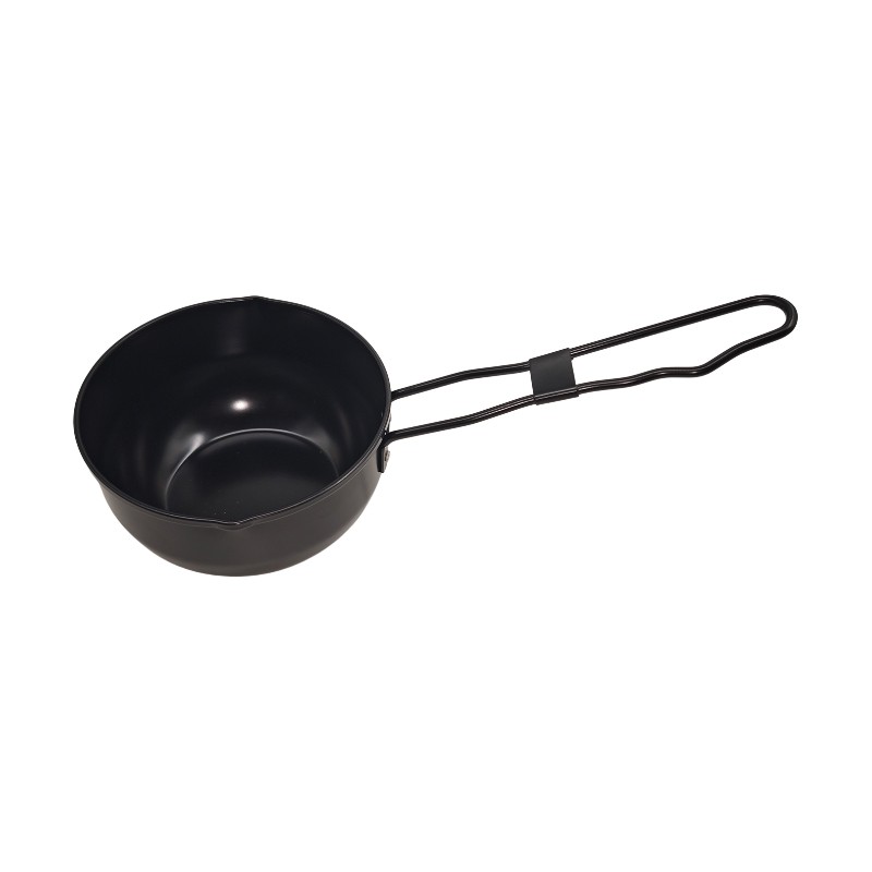 Pot Steel, with coating non-stick, with maner rabatabil, ⌀ 12 cm, 0.56 l, Grunberg GR6141