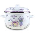 Pot emailata with lid , 20 cm, 2.90 l , Grunberg GR2000 (various colors) thumbnail 3