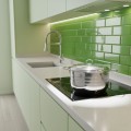 Pot inalta, profesionala, with manere groase nituite, with lid Stainless Steel, 34 cm , 16 l , Grunberg GR8134 thumbnail 2