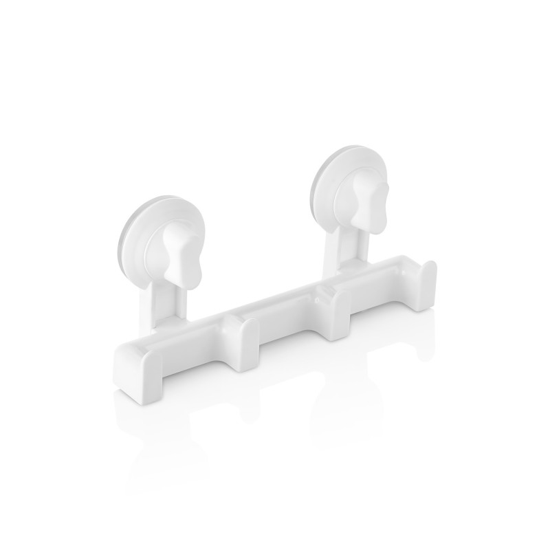 Cuier with 2 ventuze, 4 agatatori, Plastic, 32x16x5 cm, Qlux L00722 - Victronic