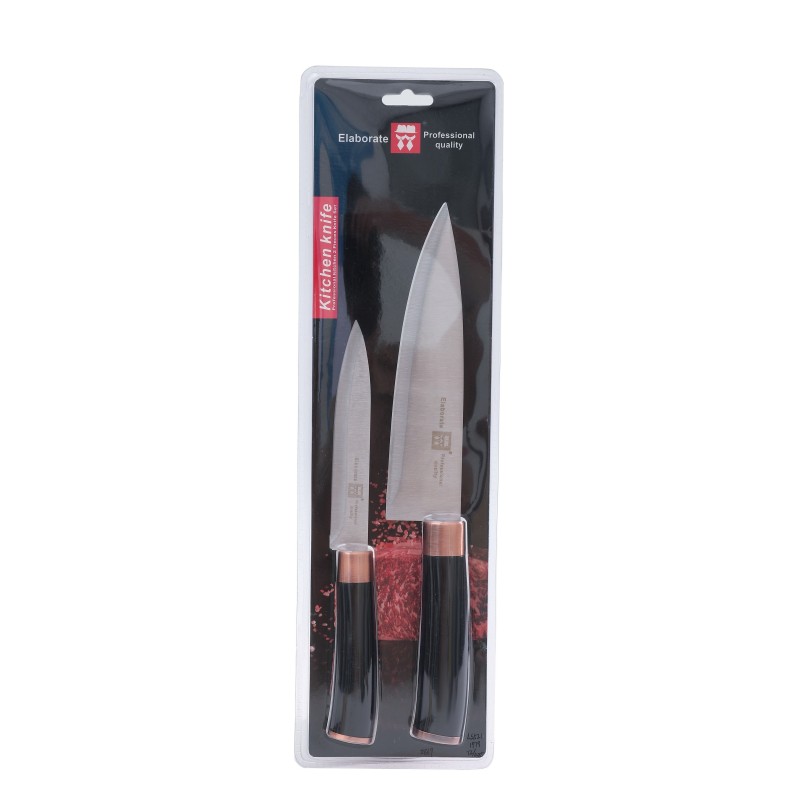 Set 2 pcs. knife for kitchen, 23.50 and 30 cm, Grunberg LS521 - Victronic