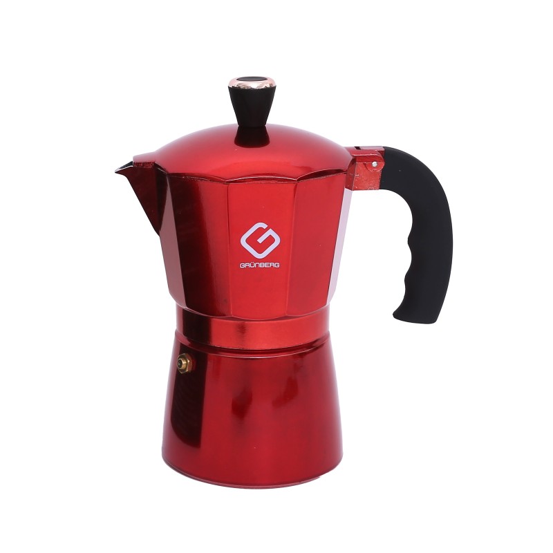 Espresso Maker for stove, Aluminum , capacitate 6 cesti , Grunberg GR5184 thumbnail 3