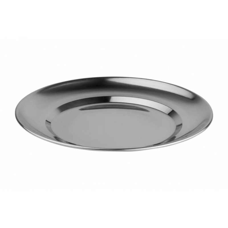 Plate Stainless Steel, intinsa, 18 cm, Grunberg IFM18