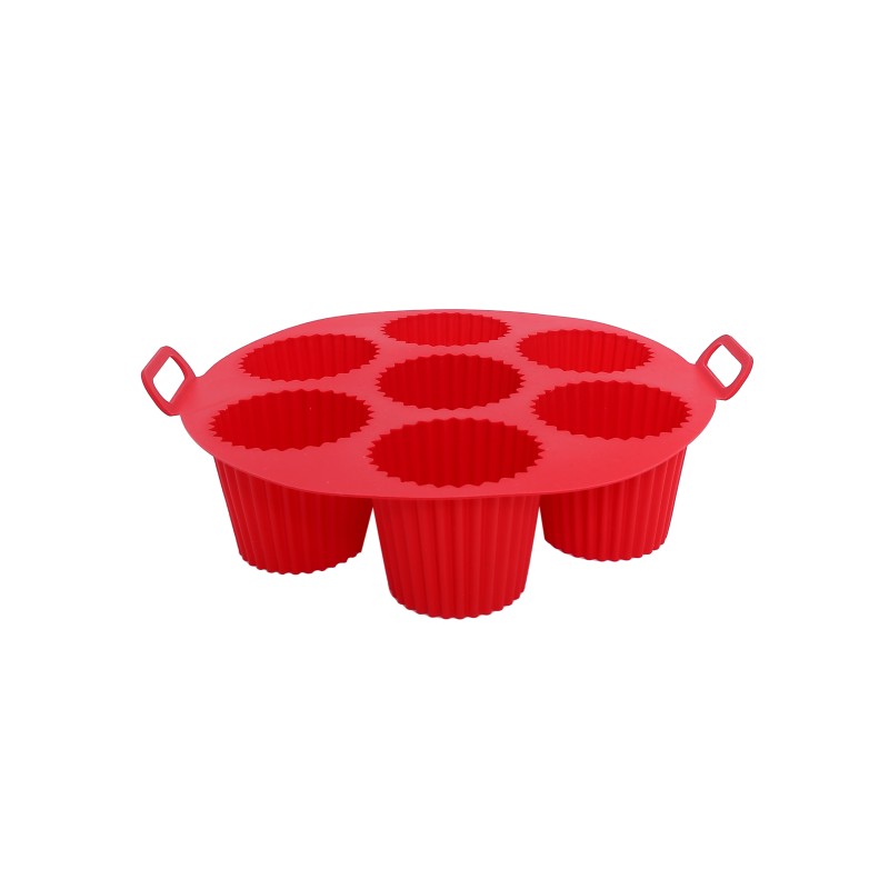Forma for copt briose, Silicone alimentar, for friteuza with aer cald, 20 x 20 x 7.50 cm, Grunberg AFA10282 thumbnail 4