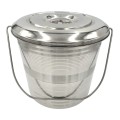 Bucket rotunda, with lid, Steel inoxidabil, 17 l, Grunberg GL017 thumbnail 3