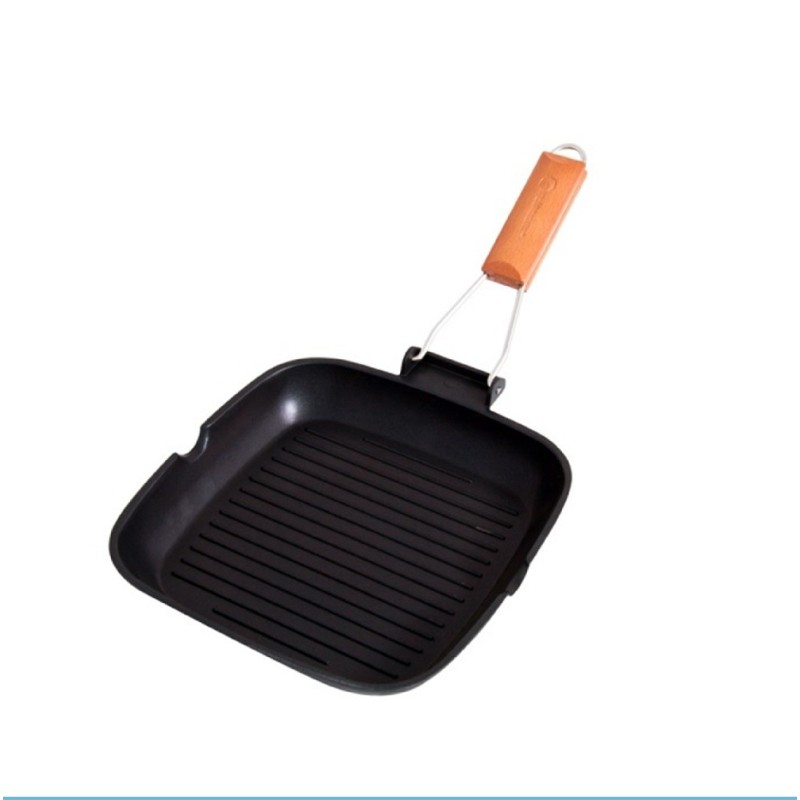 Grill aluminiu , with lid , 20x20 cm , Grunberg HXG20LD - Victronic thumbnail 5