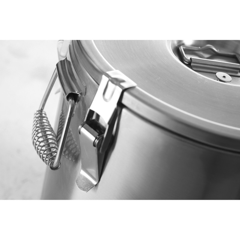 Marmita/dish tip thermos Stainless Steel, 30 l, 35 x 43 cm, Grunberg GR6730 thumbnail 2