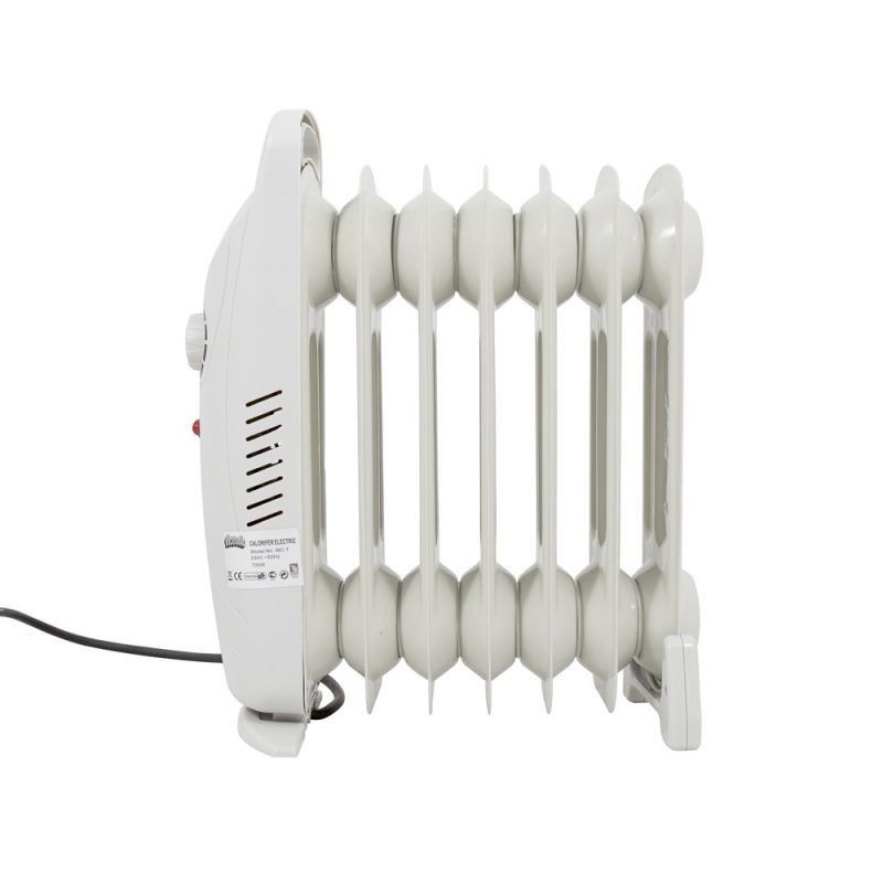 Minicalorifer electric with ulei, 6 elementi , 800W, 41 x 13 x 31 cm, radiator slimline, Victronic MC6 - Victronic thumbnail 3