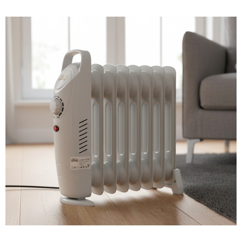 Minicalorifer electric cu ulei, 9 elementi, 1000W, 41 x 13 x 42.50cm, radiator...