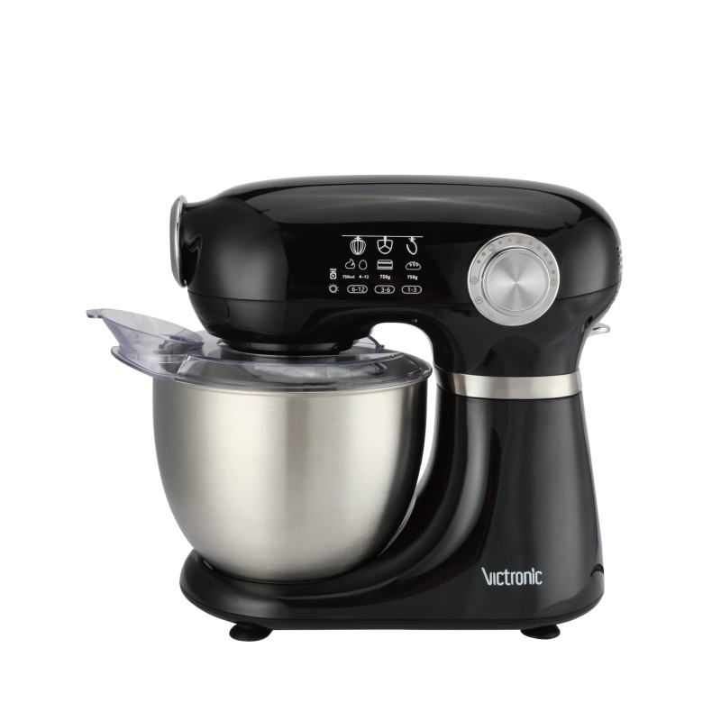 Mixer with bowl Stainless Steel, 5.00 l, 1000 W, 12 trepte viteza, with functia Pulse, Victronic VC5788 thumbnail 2